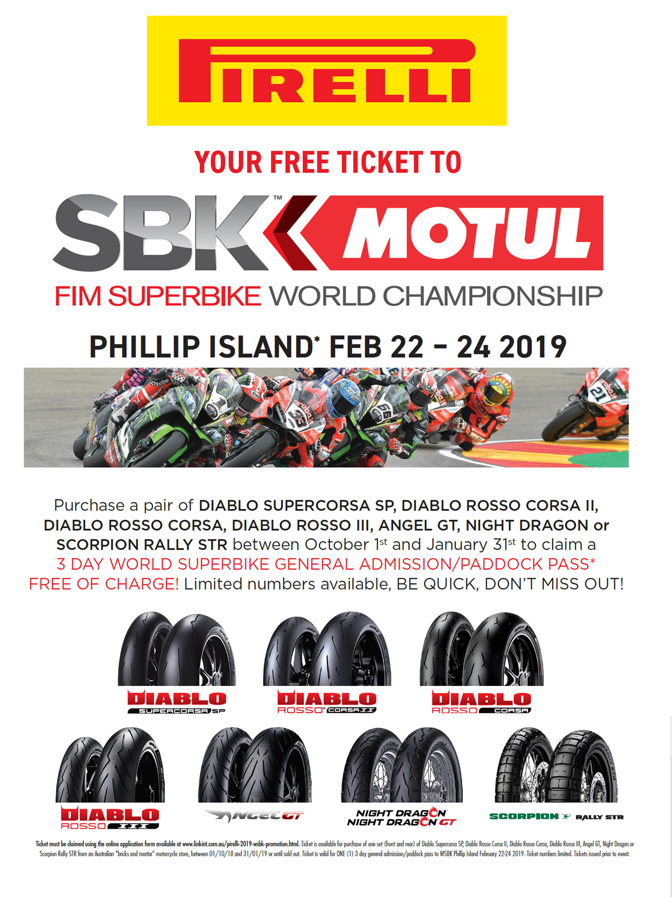 Pirelli WSBK Promo 2019